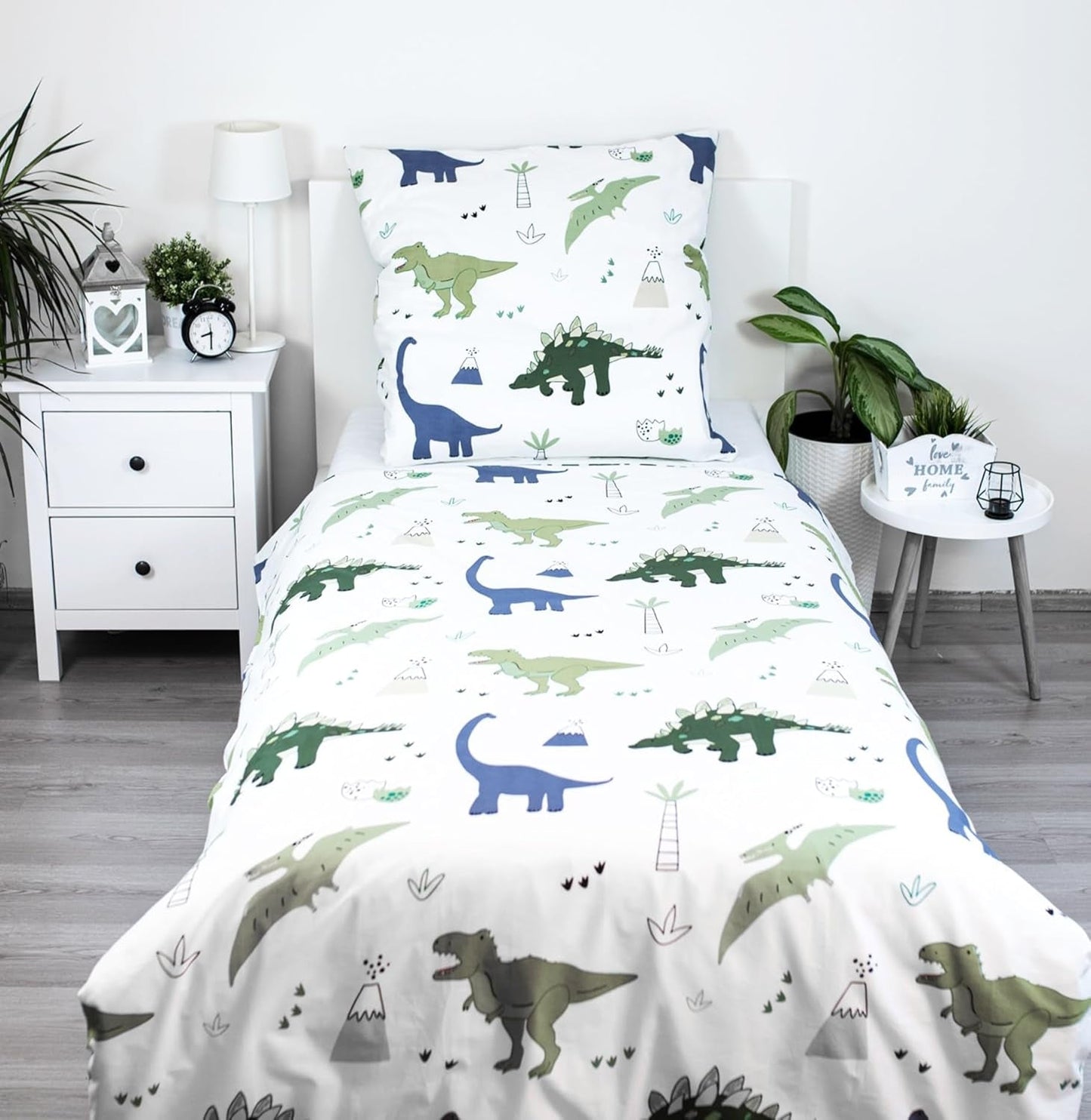 Bettwäsche für Kinder, wendbar, Dinosaurier Bettwäsche – Kinder Naty Shop Default Title