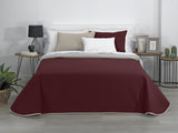 Estoralis | AVA | Wende-Boutique-Steppdecke | Für alle Jahreszeiten | Farbe - Grau/Rot | Für 80/90 cm Bett. Bett. (180 x 270 cm. Ancho X Alto) | Steppdecke Quilts und Quilts Naty Shop Standardtitel