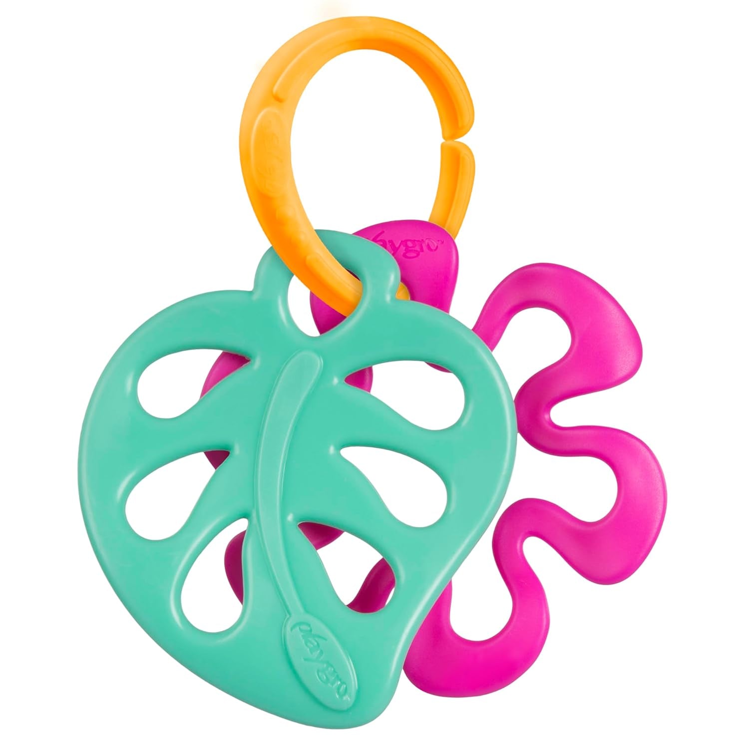 Playgro Clip Clop Sensory Garden Activity Geschenkpaket – Sensorisches Gartenspielzeug für Babys ab 0 Monaten – Interaktives Spielzeug mit Rasseln, Beißring und Kinderwagenfreund – 4 Stück