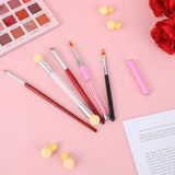 Nail Art Rendering-Werkzeuge Schwamm Undtupfpinsel, Sponge Brush Applicator, Doppelter Kopf Ombre Sponge Stick Mit 4 Ersatzköpfen, Nail Art Schwamm Und Tupfpinsel, Ombre Nagelpinsel Für Gelnägel