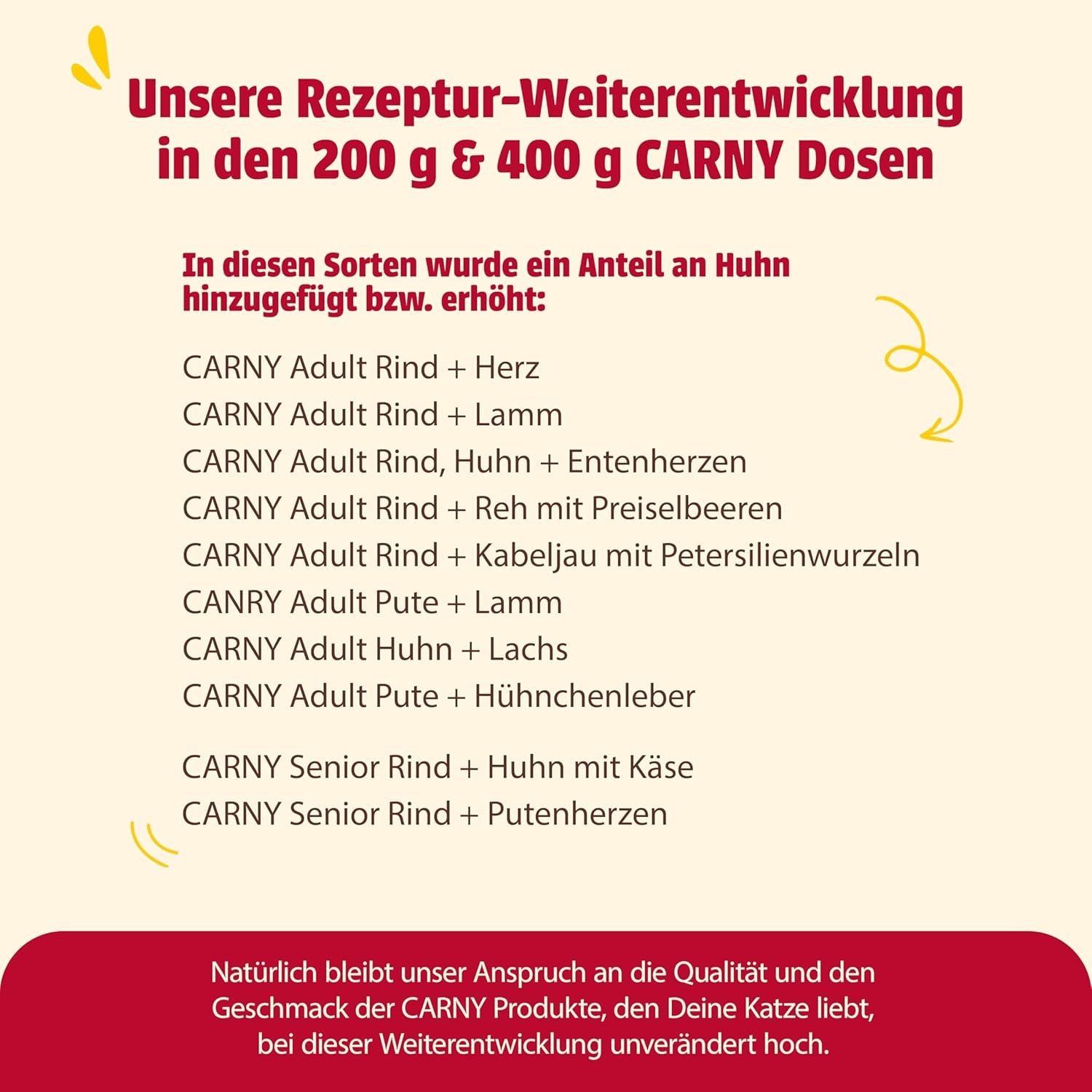 Animonda Carny Nassfutter für Katzen Truthahn + Huhn + Garnelen (6 x 800 g), getreidefreies, zuckerfreies Nassfutter mit frischen Fleischzutaten