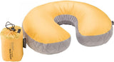 Cocoon Daunen-Nackenkissen in U-Form – 38 x 27 x 11 cm für Halswirbelsäule, Naty Shop