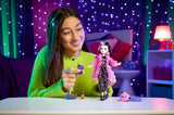 Partyzubehör für MONSTER HIGH-Puppe und Pyjama, Draculaura, Fledermauszählung, fabelhafte Puppe, Haustier-Creepover-Party, HPY66, Naty Shop-Puppen
