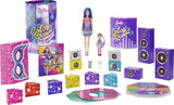 Barbie GXJ88 – Color Reveal Surprise Party, +50 Überraschungen: 1 Puppe, 1 Chelsea-Puppe, 2 Tiere, 6 Farbwechsel, Zubehör und mehr, Tanzparty-Set, Spielzeuggeschenk für Kinder ab 3 Jahren