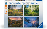 Ravensburger Puzzle – 4 Jahreszeiten – 4X 500-teiliges Puzzle für Erwachsene und Kinder ab 12 Jahren Puzzle Naty Shop Standardtitel