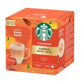 STARBUCKS Pumpkin Spice Latte von Nescafé Dolce Gusto, Dunkle Röstung, Kaffeekapseln 6 x 12 (72 Kapseln)