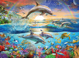 Ravensburger Puzzle für Kinder – 12895 Dolphin Paradise – Puzzle für Kinder ab 9 Jahren, mit 300 Teilen im XXL-Format Puzzle Naty Shop Standardtitel