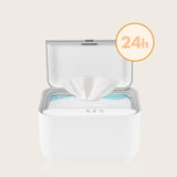 Lionelo BABYBLISS 20W Wärmer für Feuchttücher und kleine Handtücher, 20W für Babys, integriertes Nachtlicht, 3 Heizstufen, Touchpanel, hält die Tücher feucht