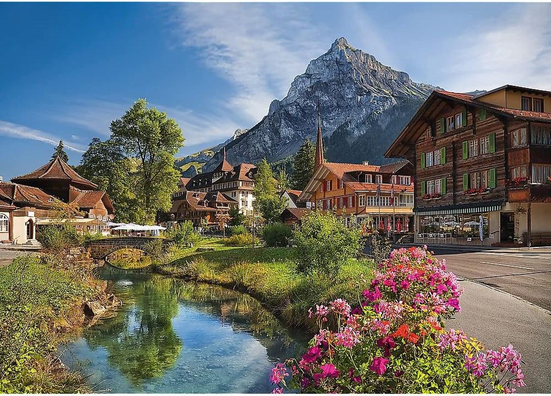 Trefl, Puzzle, Alpen im Sommer, 2000 Teile, Premium-Qualität, Für Kinder ab 12 Jahren Puzzle Naty Shop