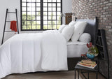 Bettdecke, milbendicht, Weiß, 240 x 220 cm, für Doppelbett, Steppdecke Niagara, weich und bequem, maschinenwaschbar bei 40 °C. Bettdecken und Steppdecken Naty Shop