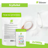 Erythritol – Natürliche Zuckeralternative, 2 kg Süßstoffe Naty Shop