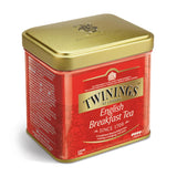 Twinings English Breakfast Tea Loser Schwarztee in Teebox Kräftiger Schwarztee aus hochwertigen Teeblättern, gepflückt von den besten Teeplantagen in Sri Lanka und Indien G, neutral, 100 Gramm