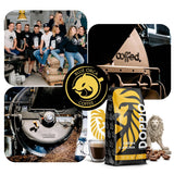 Doppio Creme & Aroma 1KG | Kaffeebohnen 80 % Arabica und 20 % Robusta | mit Noten von Kakao, Nüssen und Karamell | Frisch und mittelstark geröstet, geringer Säuregehalt | für Espresso | Blauer Orca-Kaffee
