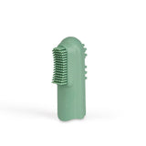 Bio-Naturkautschuk-Baby-Beißring, Massagegummi, BPA-frei, weich, fördert die Feinmotorik, Dinosaurier-Design (639-V1). Fingerzahnbürste aus Naturkautschuk
