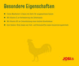 JosiCat Huhn in Sauce (12 x 415 g) | Erwachsener | Premium-Nassfutter für ausgewachsene Katzen | Huhn in Soße | Vitamin D3 und E | Unterstützt von JOSERA | Nassfutter für Katzen | Alleinfuttermittel | 12 Stück