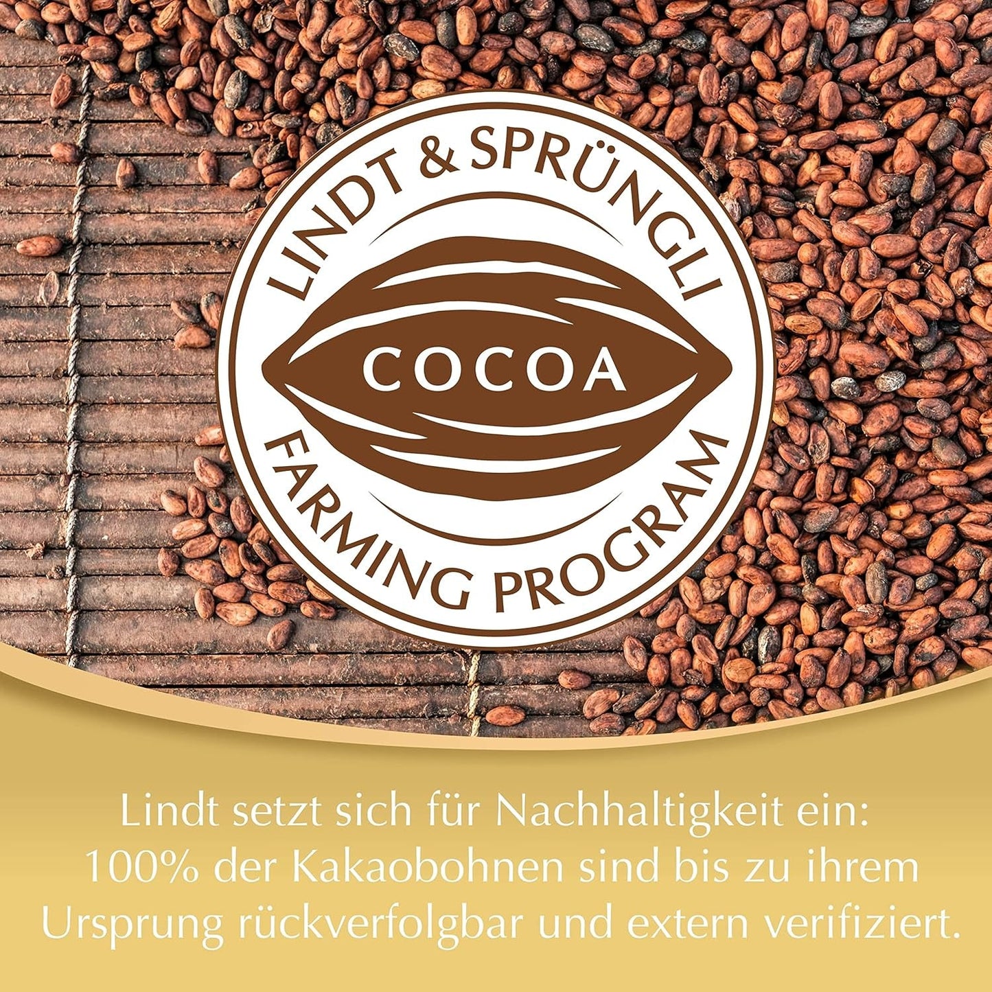 Buntes Lindt Schokoladen-Osternest | 310 g | 8 x Mini-Goldhasen, 26 x Lindor Milchschokolade-Eier, 15 x Lindor weiße Schokoladeneier, 10 x Lindor dunkle Schokoladeneier | Osterschokolade | Geschenk aus Schokolade