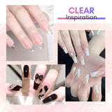 Makartt Poly Nail Extension Gel - 50 ML Extension Builder Acryl Poly Nägel Aufbaugel Extender Gel Für Gelnägel Für Nagelverlängerung, Nagelstärkung, Nail Art Dekoration (Transparent)