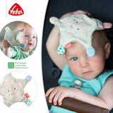 Fehn Knisterseestern – Babyspielzeug zum Greifen und Spielen & Knisterspielzeug für Babys und Kleinkinder ab 0+ Monaten & SIGIKID 41179 Schmetterling Greifling Rot Grün Sterne Babyspielzeug Naty Shop
