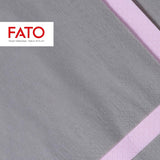 - Einweg-Papierservietten, ideal für Vorspeisen und Cocktails, Packung mit 100 Servietten, Größe 24 x 24, 4-fach gefaltet, 2 Schichten, graue Farbe, 100 % reines Zellulosepapier, FSC-Zertifikat