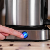 Cecotec Coffee 66 Drop & Thermo Filterkaffeemaschine, 950 W, 1,2 l, 10 Tassen, ExtremeAroma-Technologie, Anti-Tropf-Funktion, Wasserstandsanzeige, wiederverwendbarer Hauptfilter, Überhitzungsschutz