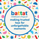 Kunststoff Battat, BT2525Z Interaktives Lenkradspielzeug auch für Reisen und Autofahrten mit Lichtern und Geräuschen für Kinder ab 2 Jahren, Rot, kompatibel mit Autos Bebe Toys Naty Shop
