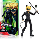 BANDAI – Miraculous Ladybug – 26 cm große Schaufensterpuppe – Motan Noir – offiziell lizenzierte Miraculous – bewegliche Motan Noir-Puppe – Spielzeug für Kinder ab 4 Jahren – P50002
