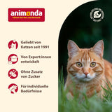 animonda Carny Adult Single Protein Pure Chicken (6 x 400g), Nassfutter für ausgewachsene Katzen mit einer einzigen Proteinquelle, Nassfutter für ausgewachsene Katzen, getreidefrei und zuckerfrei