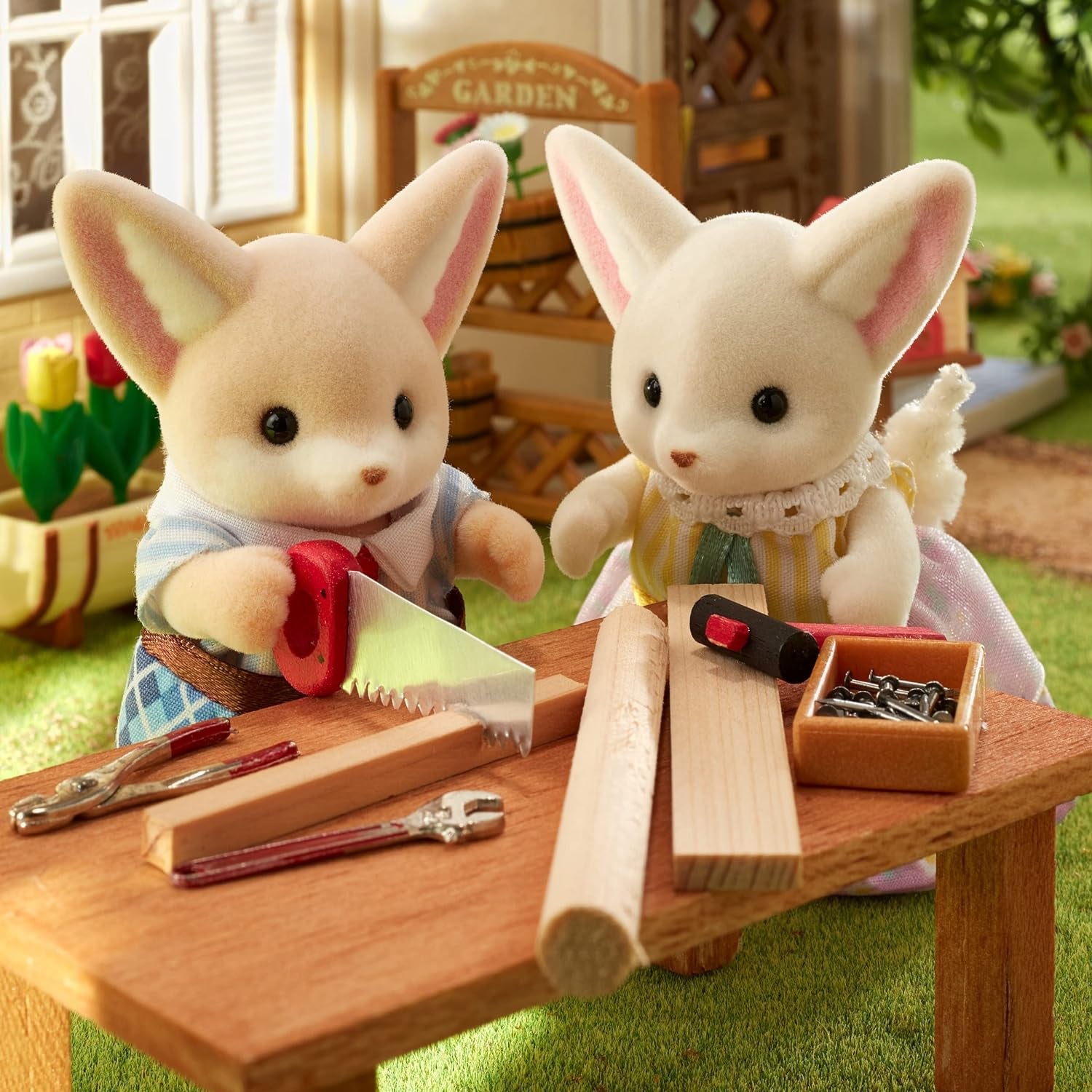 Sylvanian Families L5696 Family Desert Fox Puppen Naty Shop