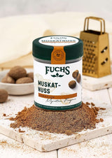 Fuchs Gemahlene Muskatnuss, 50 Gramm Gewürze Naty Shop