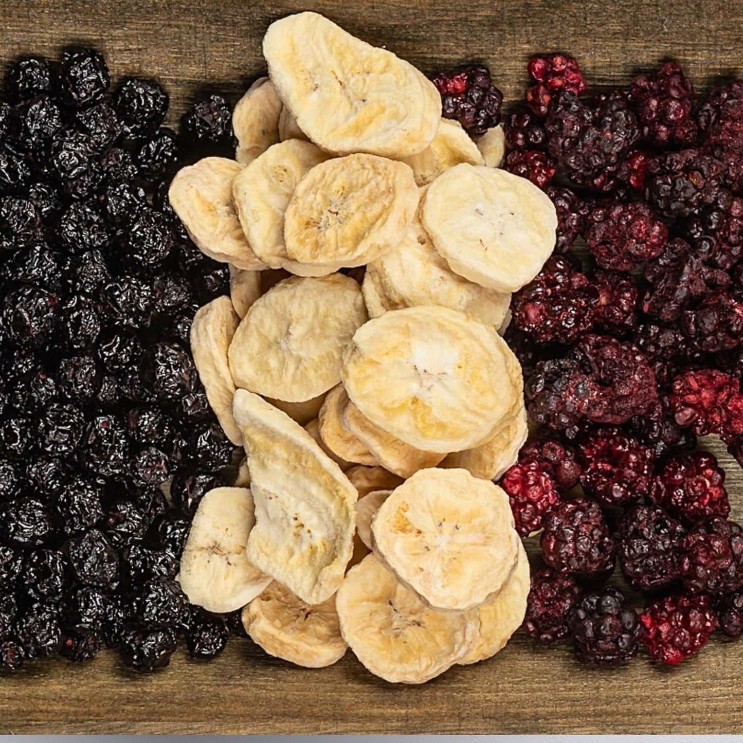 Gefriergetrocknete Bananen | Packung 120g Getrocknete Bananen ohne Zucker | Gefriergetrocknete Banane | Bananen mit Trockenfrüchten | Gefriergetrocknete frische Bananen | Gefriergetrocknete Bananenscheiben Naty Shop dehydrierte Produkte