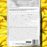 Gefriergetrocknete Bananen | Packung 120g Getrocknete Bananen ohne Zucker | Gefriergetrocknete Banane | Bananen mit Trockenfrüchten | Gefriergetrocknete frische Bananen | Gefriergetrocknete Bananenscheiben Naty Shop dehydrierte Produkte
