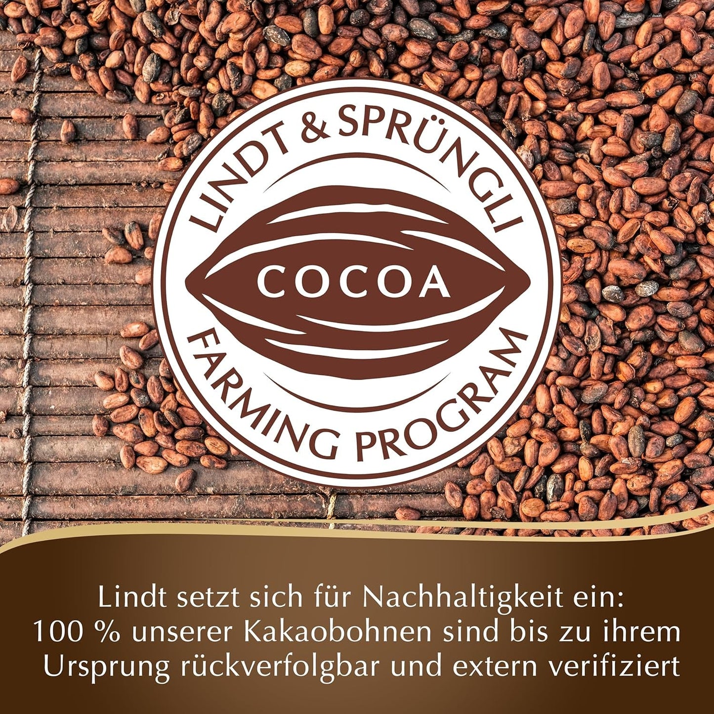 Lindt-Schokolade | Dunkle Schokoladentafel ohne Zuckerzusatz | 100g | Feinste dunkle Schokolade mit 55 % Kakao, ohne Zuckerzusatz und ohne Gluten | Glutenfreier Schokoriegel