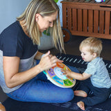 Baby Einstein, Hape, Cal's Smart Sounds Symphony Magic Touch elektronisches Aktivitätsspielzeug aus Holz in 3 Sprachen (Englisch, Französisch und Spanisch), 3 Modi, ab 6 Monaten Babyspielzeug Naty Shop