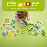 LEGO DUPLO Town Interaktiver Abenteuerzug, Spielset mit Lichtern und Geräuschen für Rollenspiele, ermöglicht 2-Jährigen das Bauen von Gleisen, Lernspielzeug für Vorschulkinder 10427 Bausätze Besuchen Sie den LEGO-Store