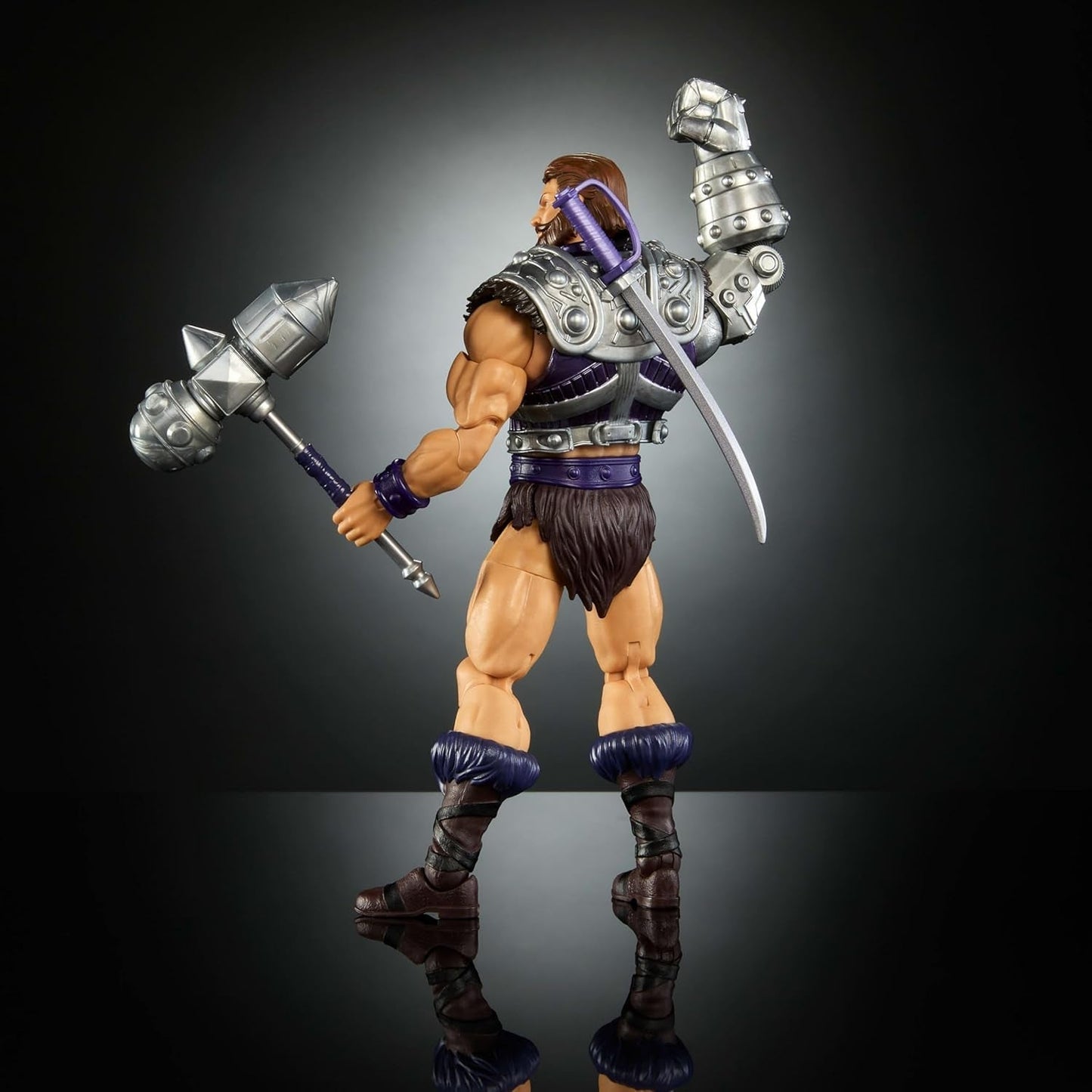 Masters of the Universe Masterverse Actionfigur, ca. 18 cm, New Eternia Fisto, MOTU Toy Hero With Iron Fist, 30 Bewegungspunkte, JBP76, [Mehrfarbig] Actionfiguren Naty Shop