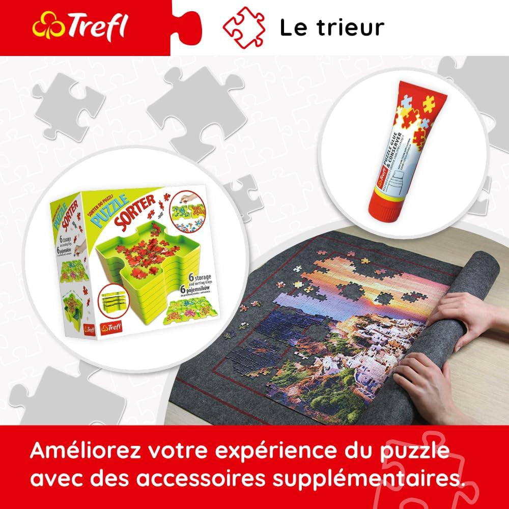 Trefl – 2-in-1-Puzzle: Sommerentspannung – 2 x 500 Teile – Set mit zwei Puzzles, Heimwerken, kreative Unterhaltung, für Erwachsene und Kinder ab 10 Jahren. Puzzle Naty Shop