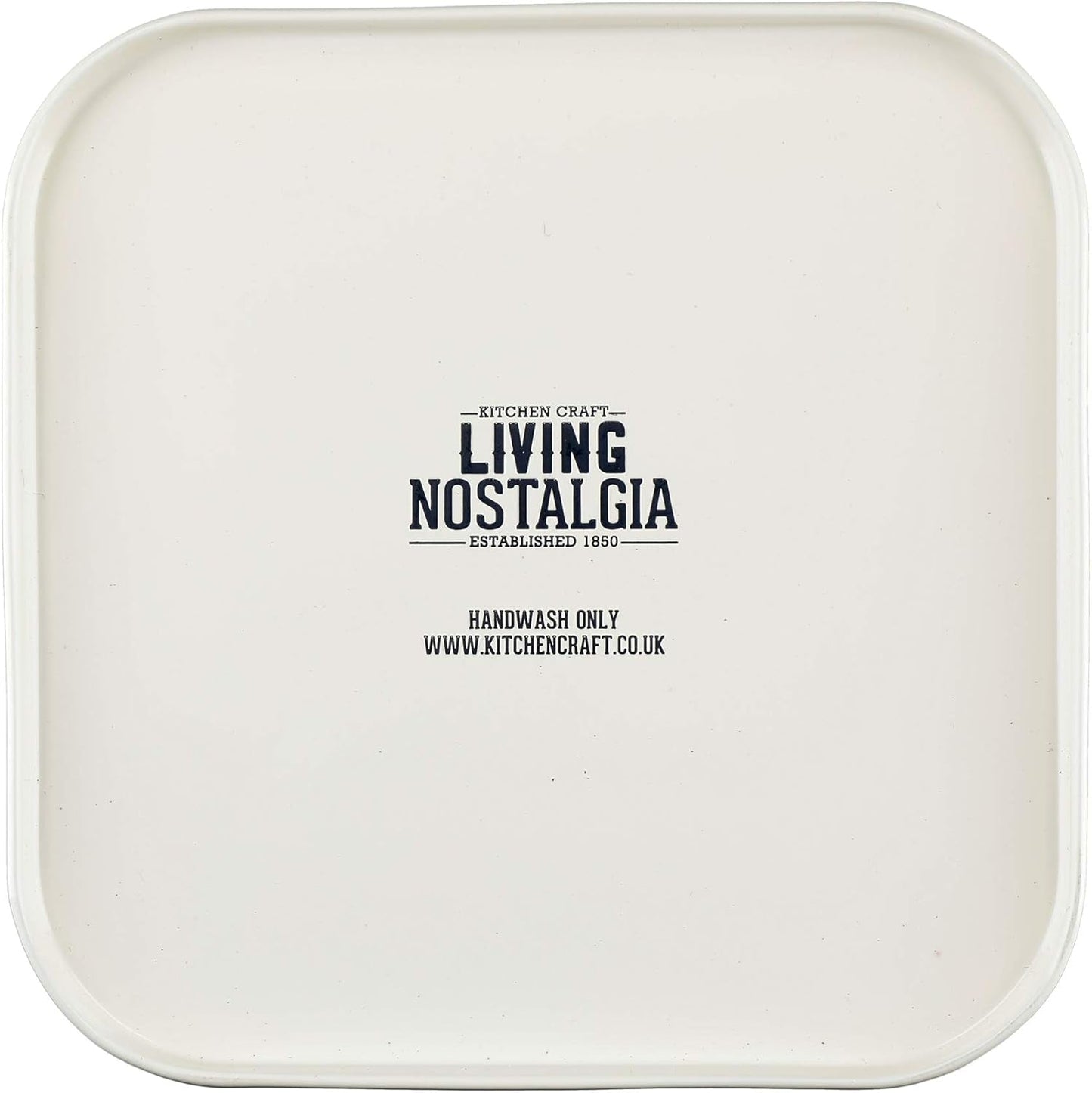 KitchenCraft Living Nostalgia Set mit 3 Vorratsdosen für Tee, Zucker und Kaffee in Geschenkbox, Stahl, Antikcreme, 11 cm x 11 cm x 17 cm, Vintage-Blau. Aufbewahrungsboxen für Lebensmittel von Naty Shop
