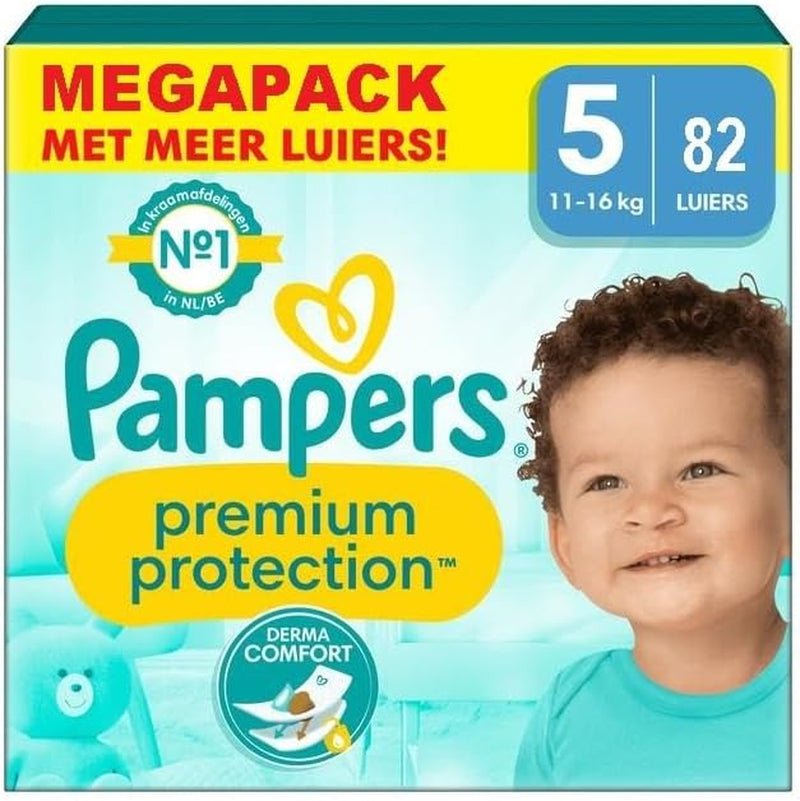Pampers Premium Protection Größe 6, 74 Windeln, 13 kg+, Nr. 1 für Komfort und Schutz für empfindliche Haut