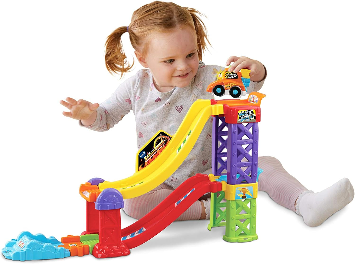 Vtech Electronics 80-527504 TUT Baby-Flitzer-Actionrampe Babyspielzeug Naty Shop