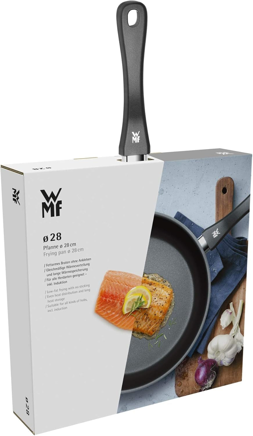 WMF Teufelspfanne 20 cm, Induktionspfanne, Cromargan Edelstahl, Kunststoffgriff Töpfe und Pfannen Naty Shop