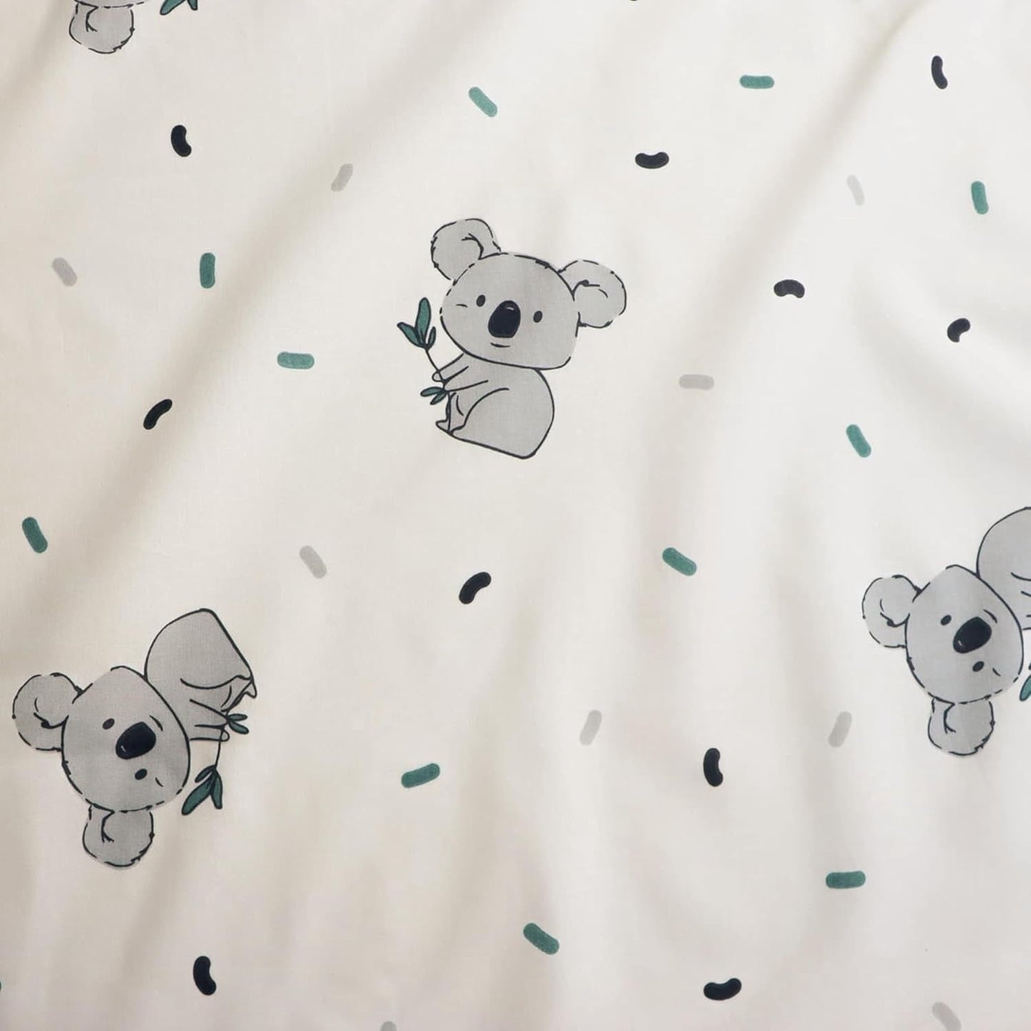 Kinderbettwäsche-Set, Koala oder Einhorn, 100 % Baumwolle. Bettwäsche – Kinder Naty Shop