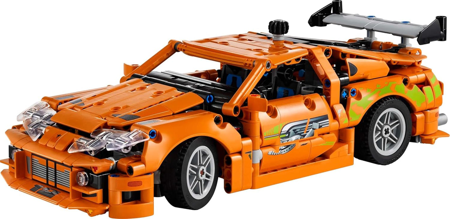 LEGO Technic Fast and Furious Toyota Supra MK4 – Spielzeugauto – Mit 6-Zylinder-Motor und aufklappbaren Türen – Modellset für Jungen und Mädchen ab 9 Jahren – Geschenkidee zum Geburtstag 42204 Bausets Beuche den LEGO-Store