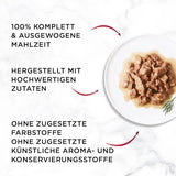 Gourmet Mon Petit Intense Nassfutter für Katzen, Geflügel-Sorte, 8er-Pack (8 x 6 Beutel à 50 g)