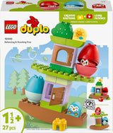 LEGO DUPLO Baum zum Balancieren und Stapeln, Entwicklungsspielzeug, Bauset für Kinder ab 18 Monaten, Kreativspielzeug für Kinder, Lernspielzeug mit 2 Spielzeugvögeln 10440 Bausets Besuchen Sie den LEGO-Store