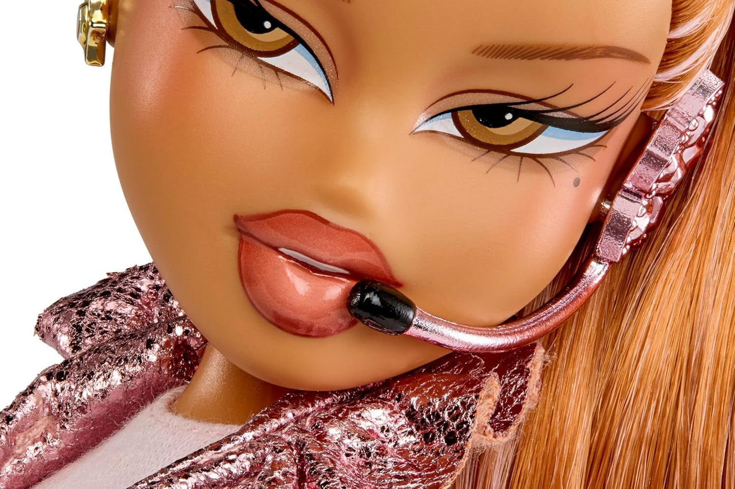BRATZ Pop Starz Yasmin – Modepuppe mit Sammelanhänger, Outfit und Musikzubehör