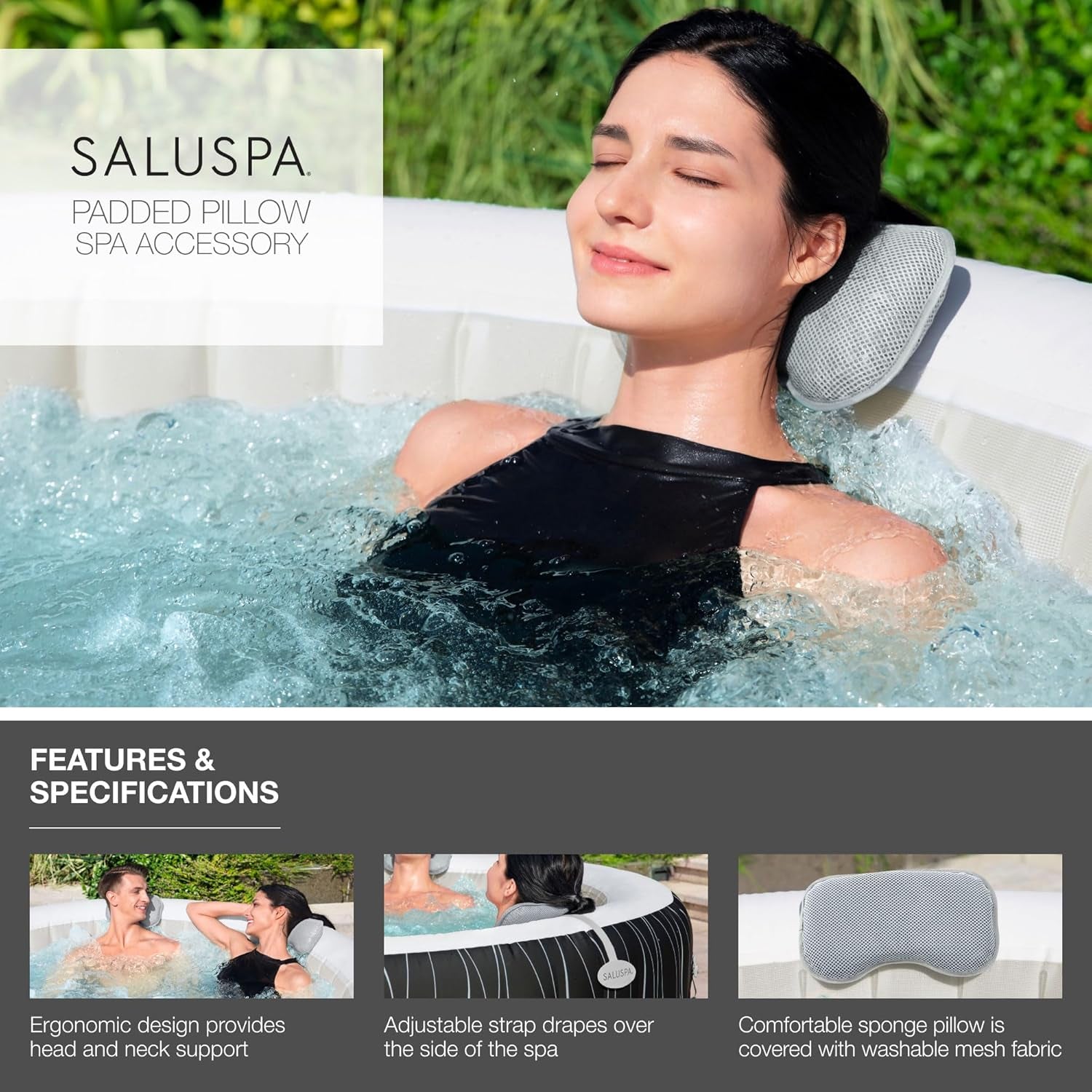 Bestway 1060316NAX22 Spas und Zubehör, Grau