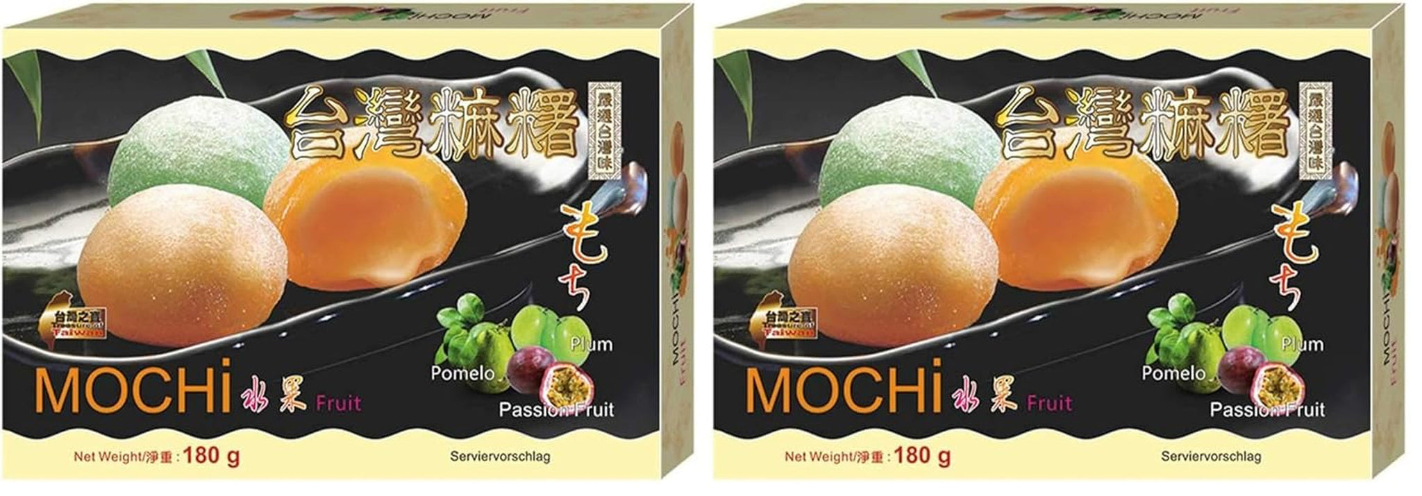 Mochi, Fruchtmischung, 1 x 180 g