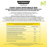 Bio-Vollkorn-Couscous 5 kg, Bio-Vollkorn-Hartweizenmehl, ideal für gesunde Vorspeisen und Beilagen, praktische Größe
