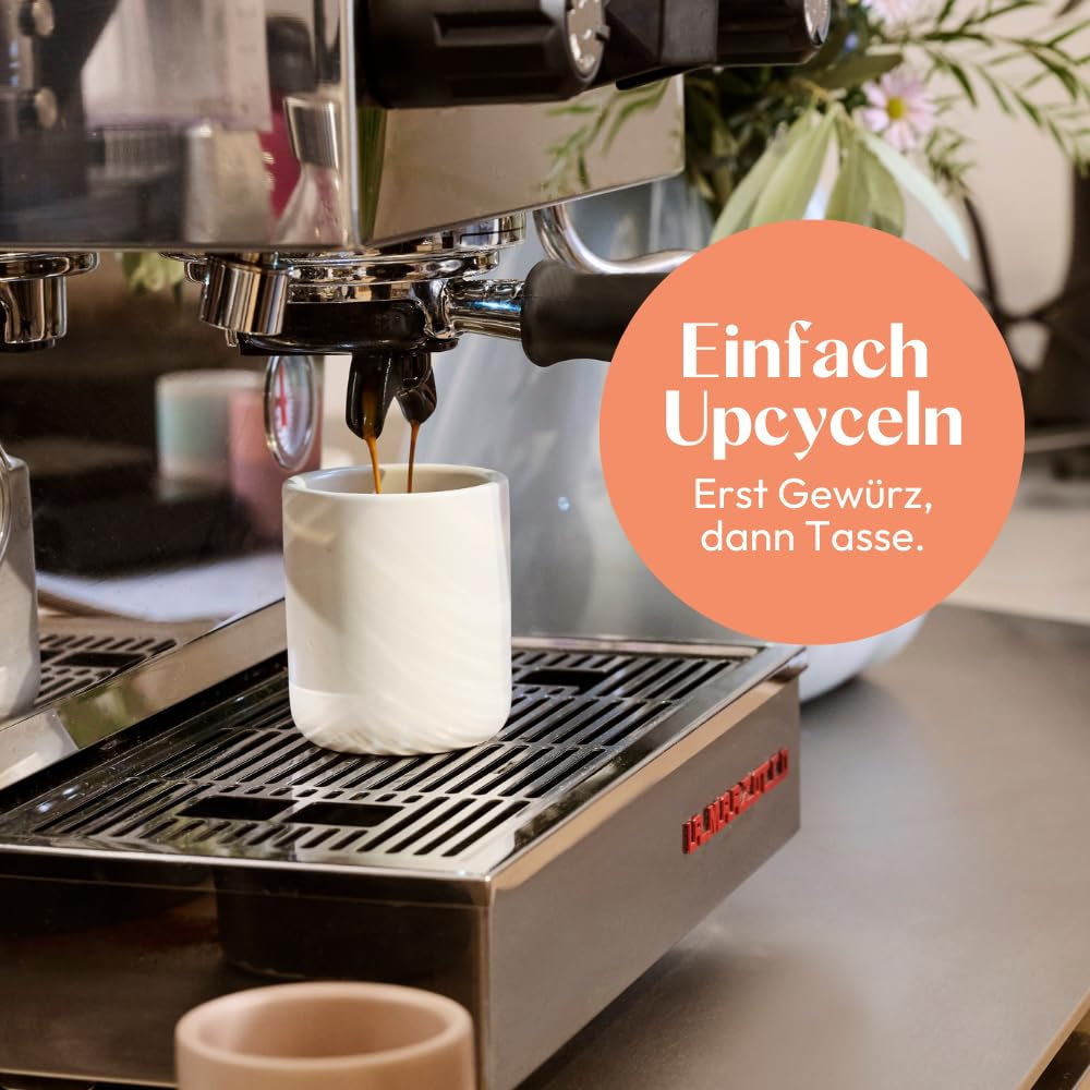 Potluck | Zimt Zauber | Würzmischung im Keramiktopf | 90g | Vegan, glutenfrei und mit natürlichen Zutaten