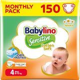 Windeln für empfindliche Babys, Größe 7, extra groß plus (+15 kg), 14 Stück